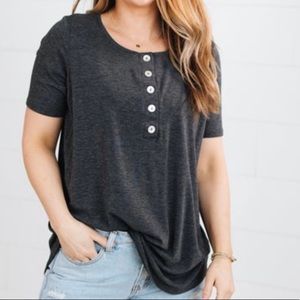 Zenana | Round Hem Henley